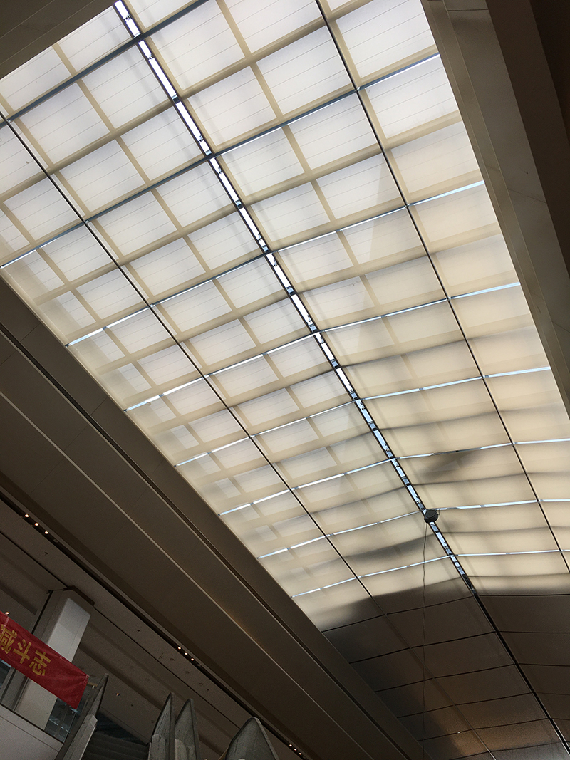 希旭智能青山湖科技城站公共配套項目裙房采光頂遮陽工程（FSS）