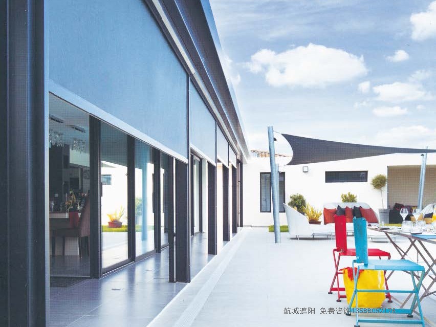 別墅健身房電動智能防風(fēng)防雨防塵卷簾案例視頻分享