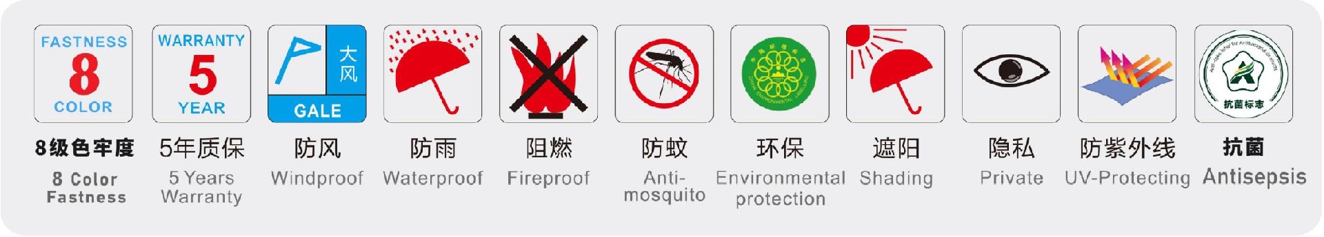 防風卷簾優(yōu)勢